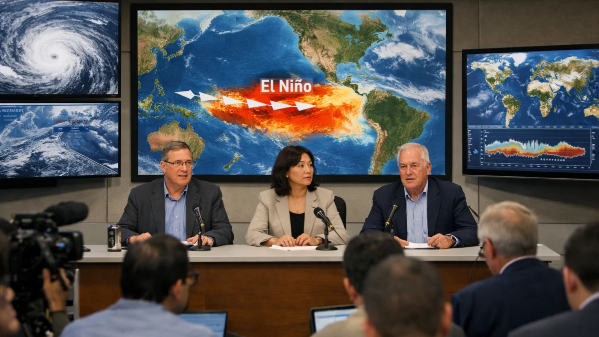 El Niño Conditions Officially Declared with Global Weather Impacts