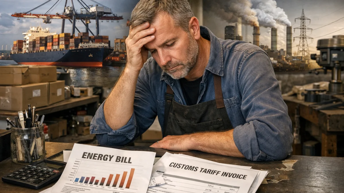 Small Businesses Face Pressures from Tariffs and Energy Costs