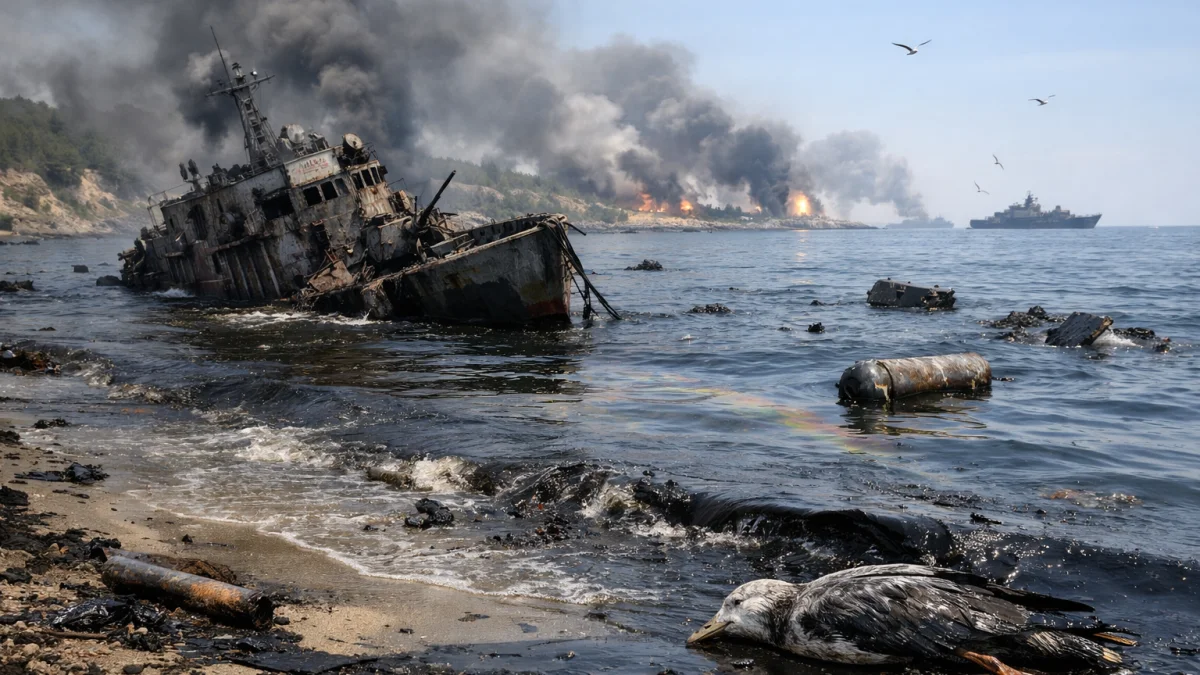 Russia-Ukraine Conflict Impacts Black Sea and Regional Environment