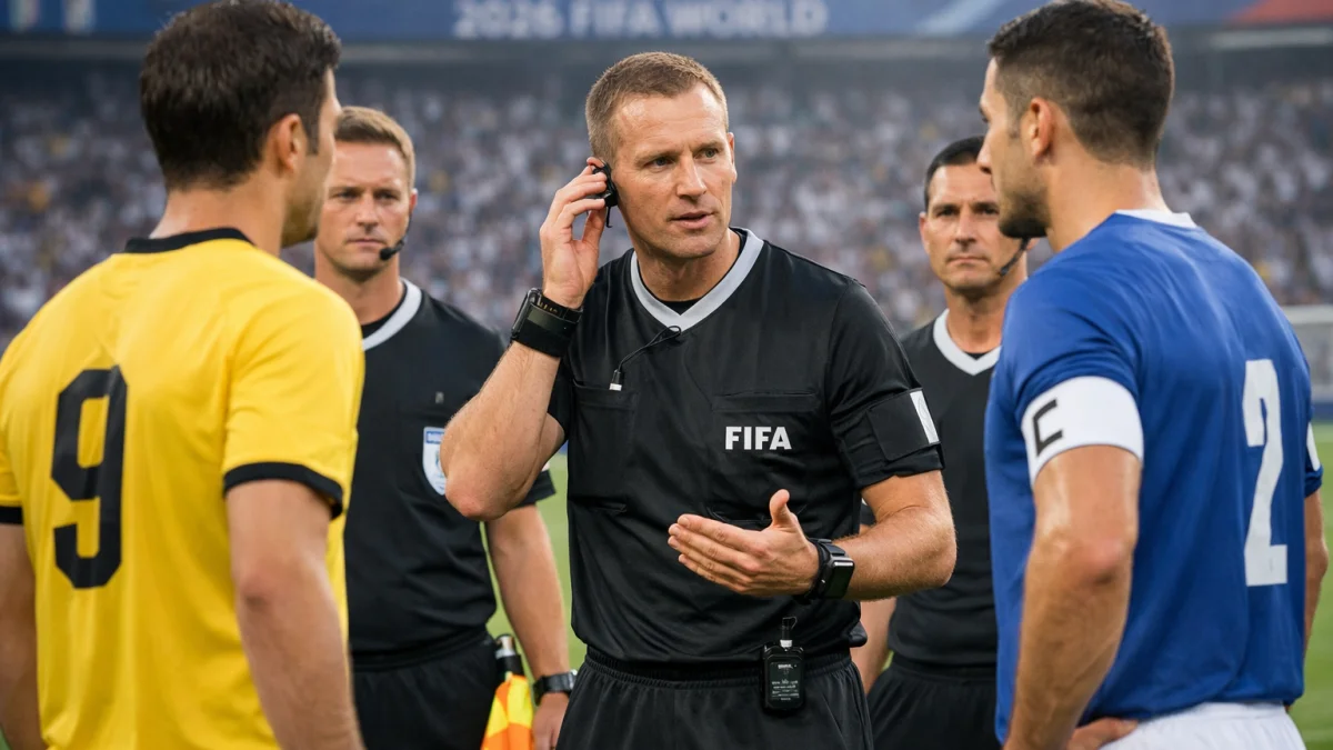 New Rules for Referees Implemented at World Cup 2026