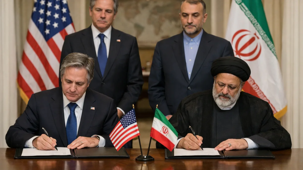 US and Iran Sign Initial Memorandum to End War and Reopen Strait of Hormuz