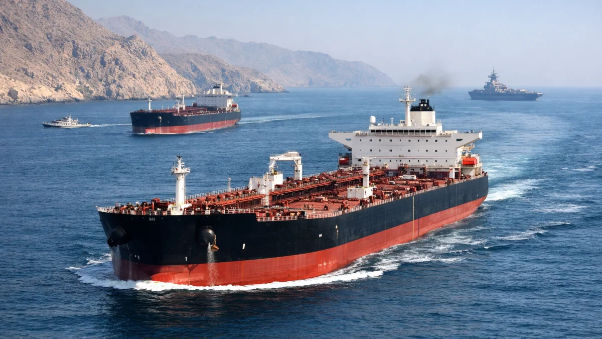 First Tankers Cross Strait of Hormuz Following US-Iran Agreement
