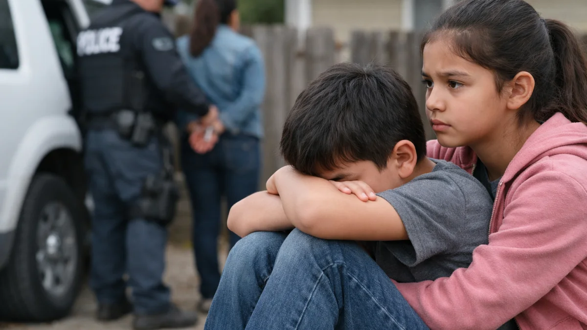 Arrests of Immigrant Parents Create Mental Health Challenges for Children