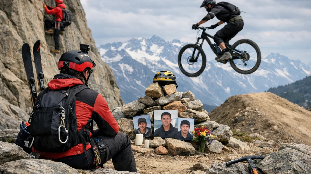 Extreme Athletes Acknowledge High Risks and Loss of Friends