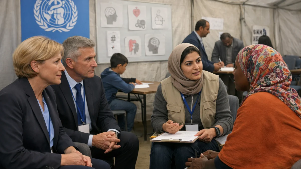 WHO Recognizes Mental Health Innovation Program in Humanitarian Settings