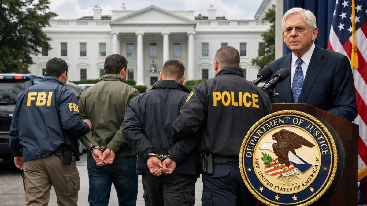 DOJ Charges Multiple Individuals in Alleged White House Plot