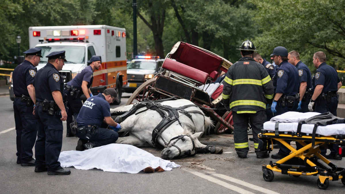 Central Park Horse Carriage Accident Claims Life of Tourist