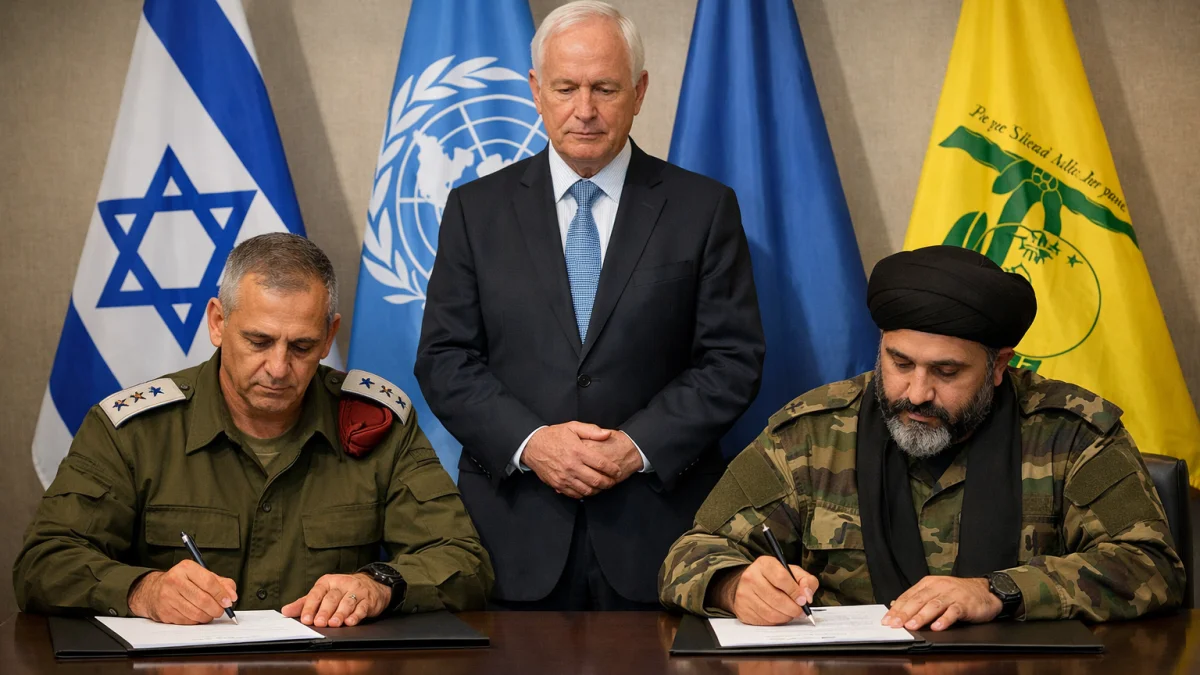 Israel and Hezbollah Agree to Ceasefire in Lebanon After Escalated Fighting