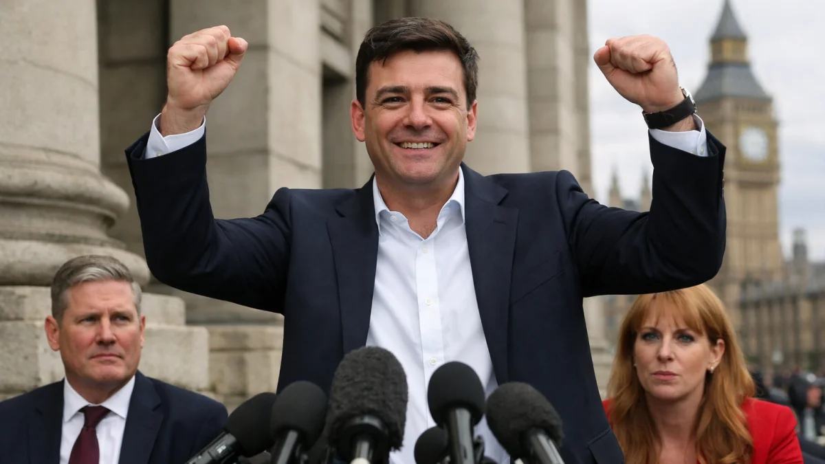 UK Labour Faces Leadership Pressure After Andy Burnham Secures Key Win