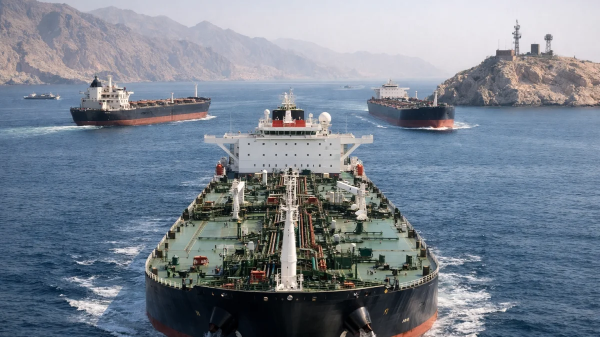 Oil Tanker Traffic Surges in Strait of Hormuz Following US-Iran Agreement
