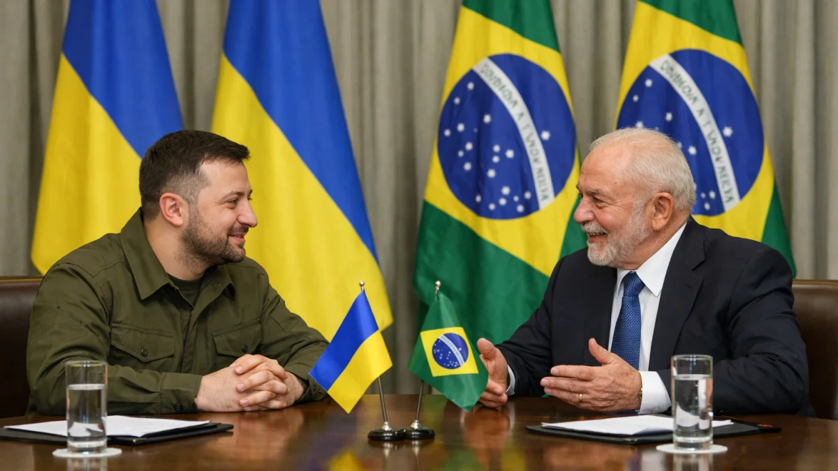 Ukraine Accepts Brazilian Proposal to Advance Peace Efforts