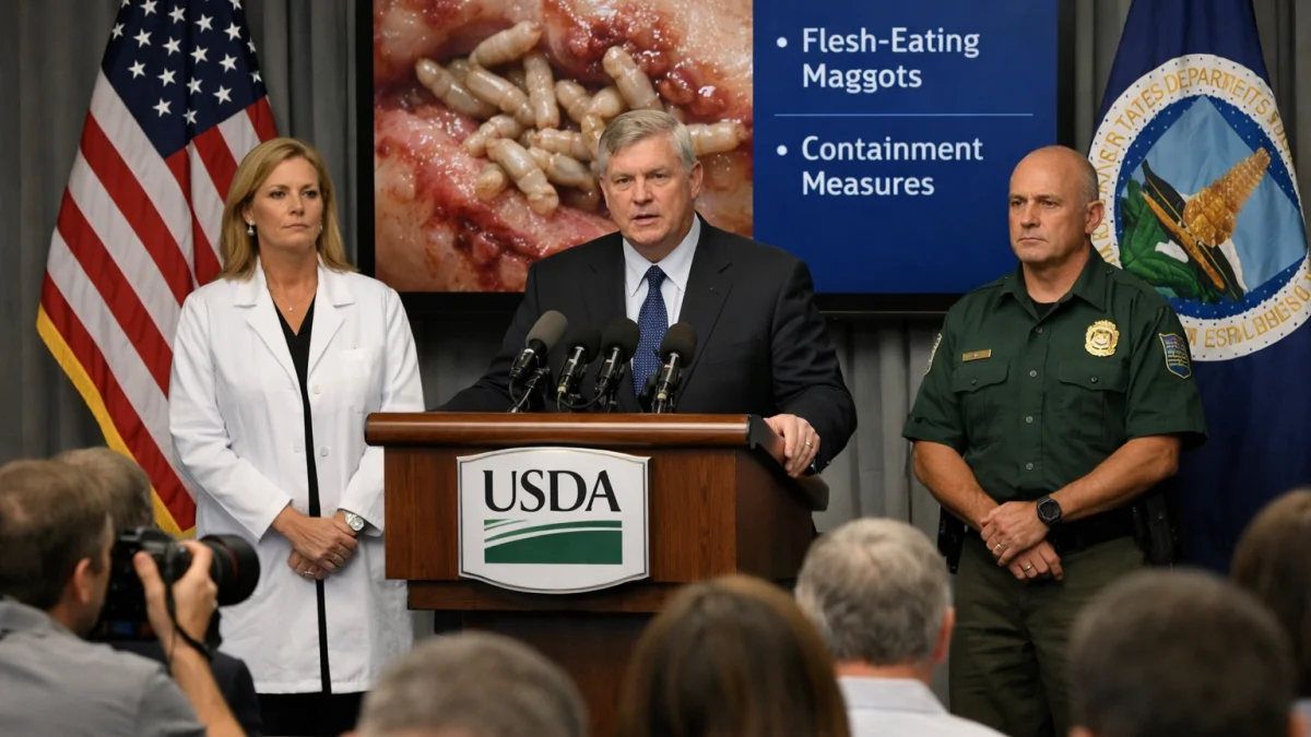 Flesh-Eating Maggot Outbreak Prompts USDA Response Review