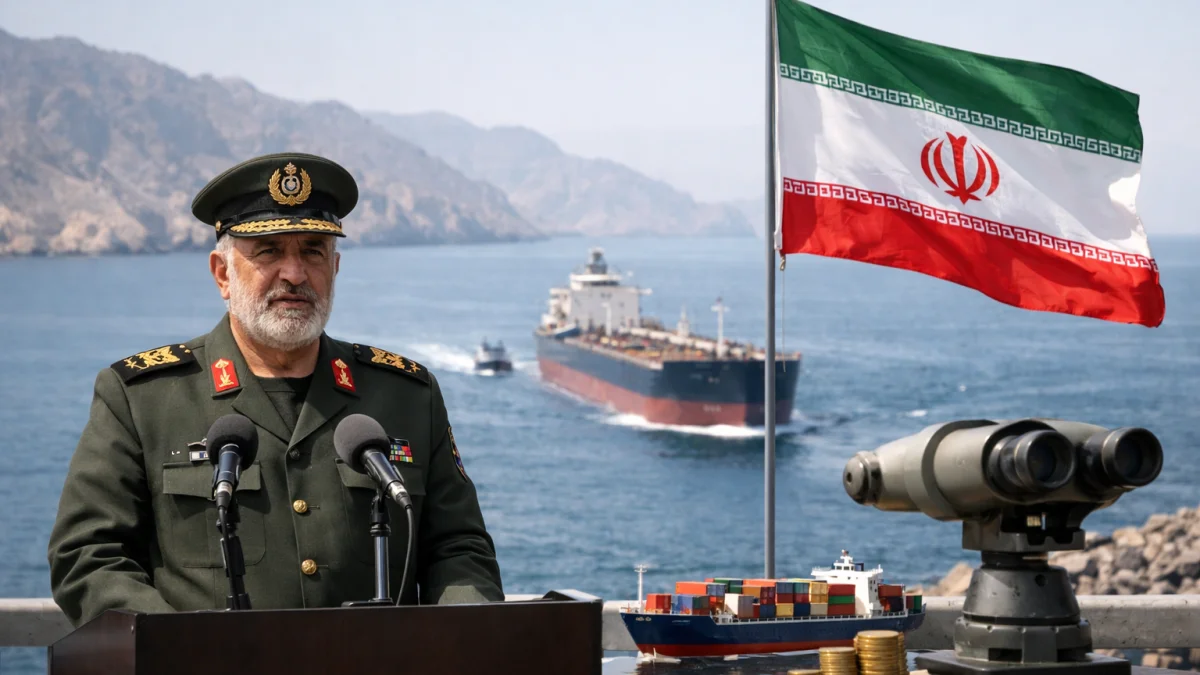 Iran Announces Maritime Fees for Strait of Hormuz Transit