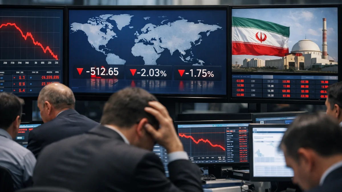 Global Stock Markets Close Lower Amid Iran Deal Uncertainty