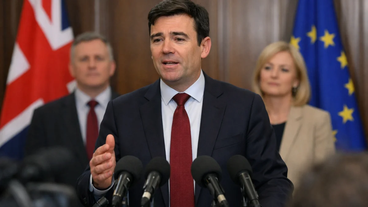 UK Labour's Andy Burnham Wins Special Election Setting Up Leadership Challenge