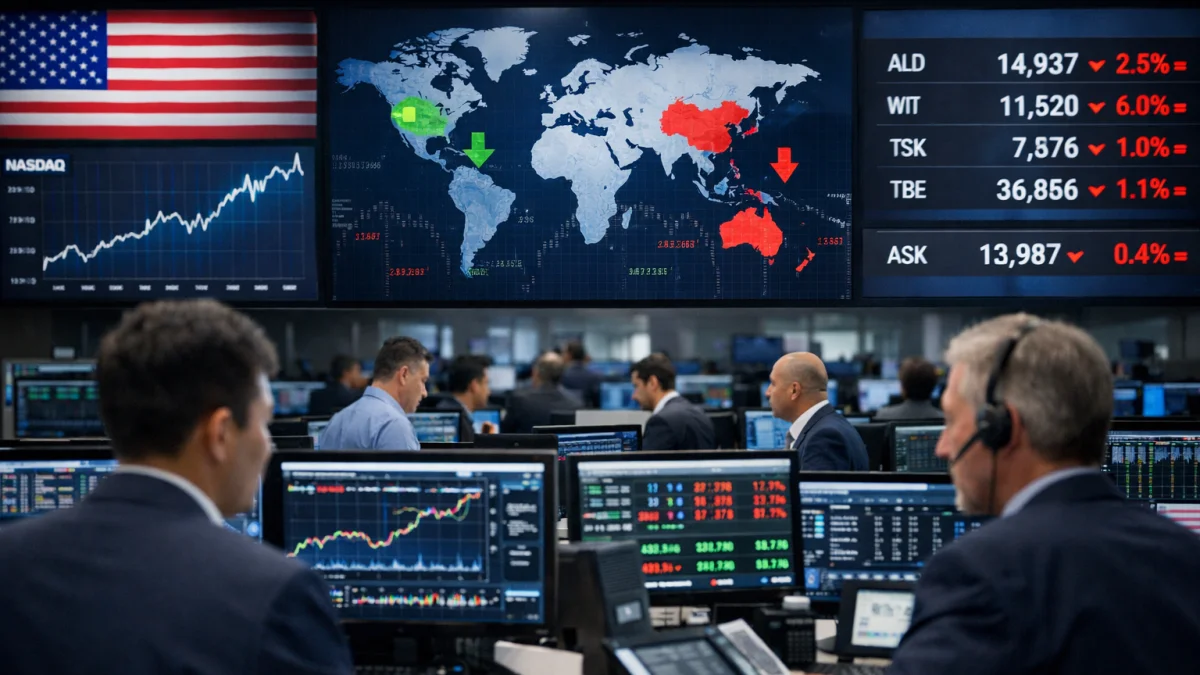 World Shares Mixed Following Tech-Led Rally on Wall Street