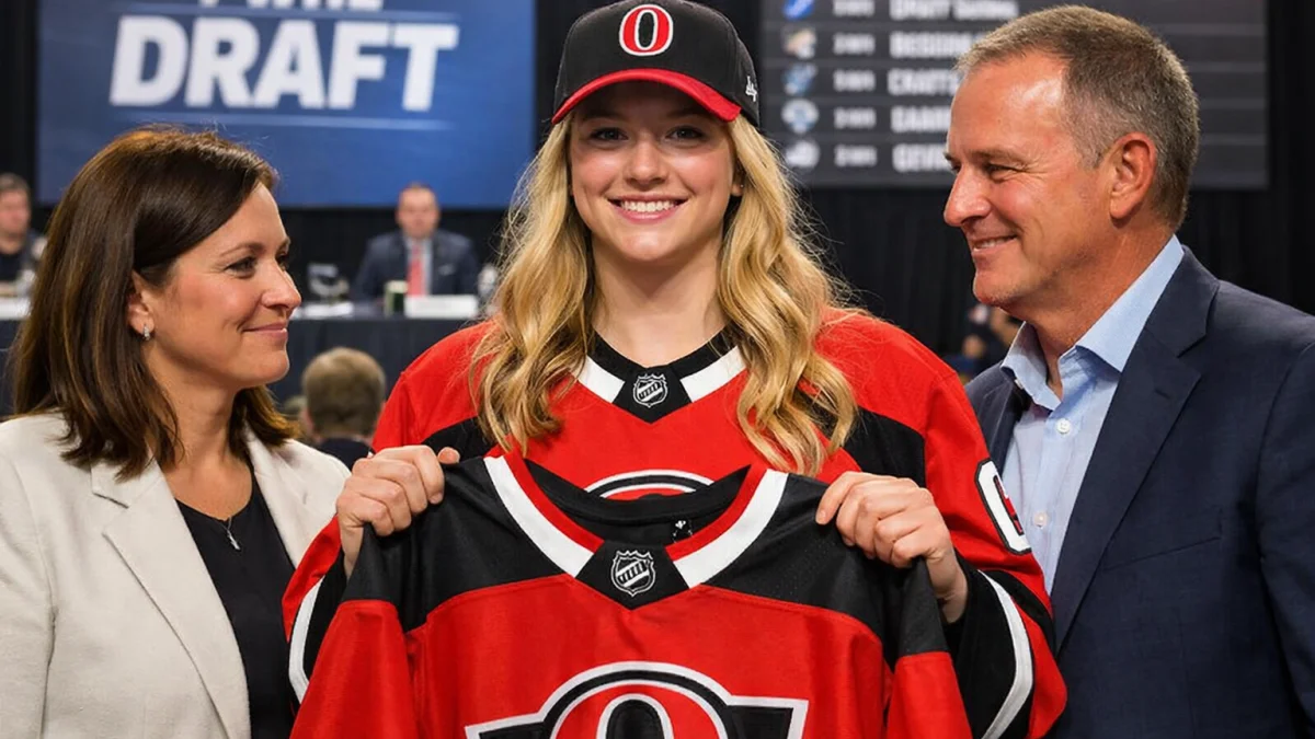 PWHL Draft Sees Ottawa Charge Select Defender Vivian Jungels