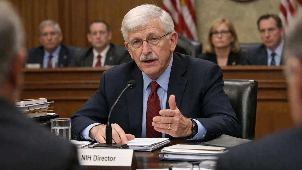 NIH Chief Defends Recent Funding Cuts and Agency Policies