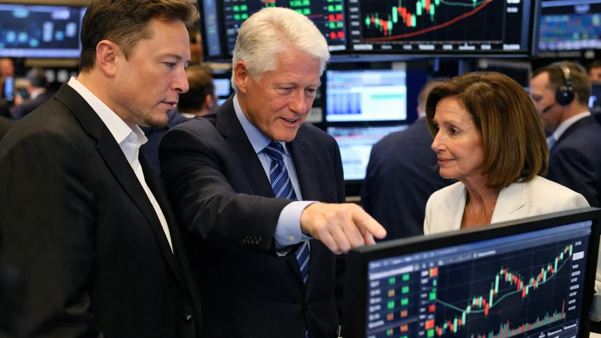 US Companies See Surge in Stock Trades by High-Profile Figures