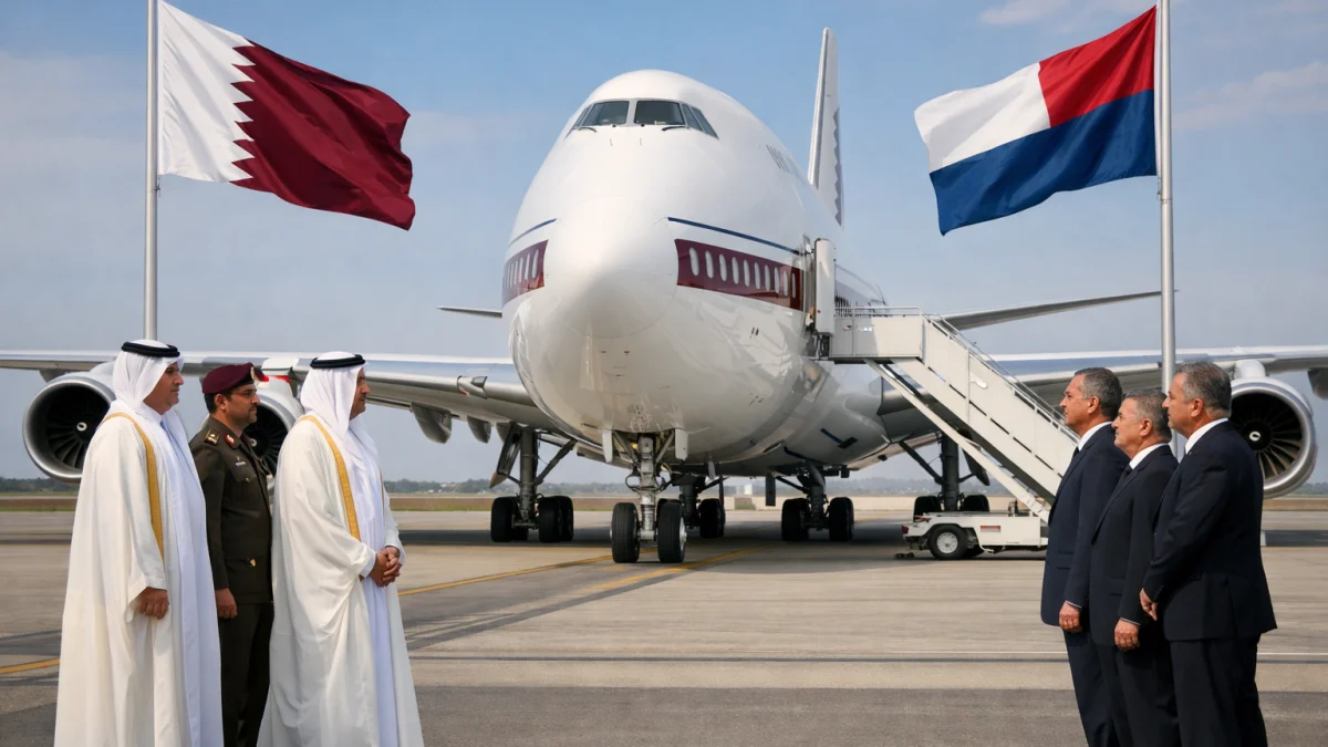 Qatar Donates Luxury Boeing 747 Jet for Use as Presidential Air Force One