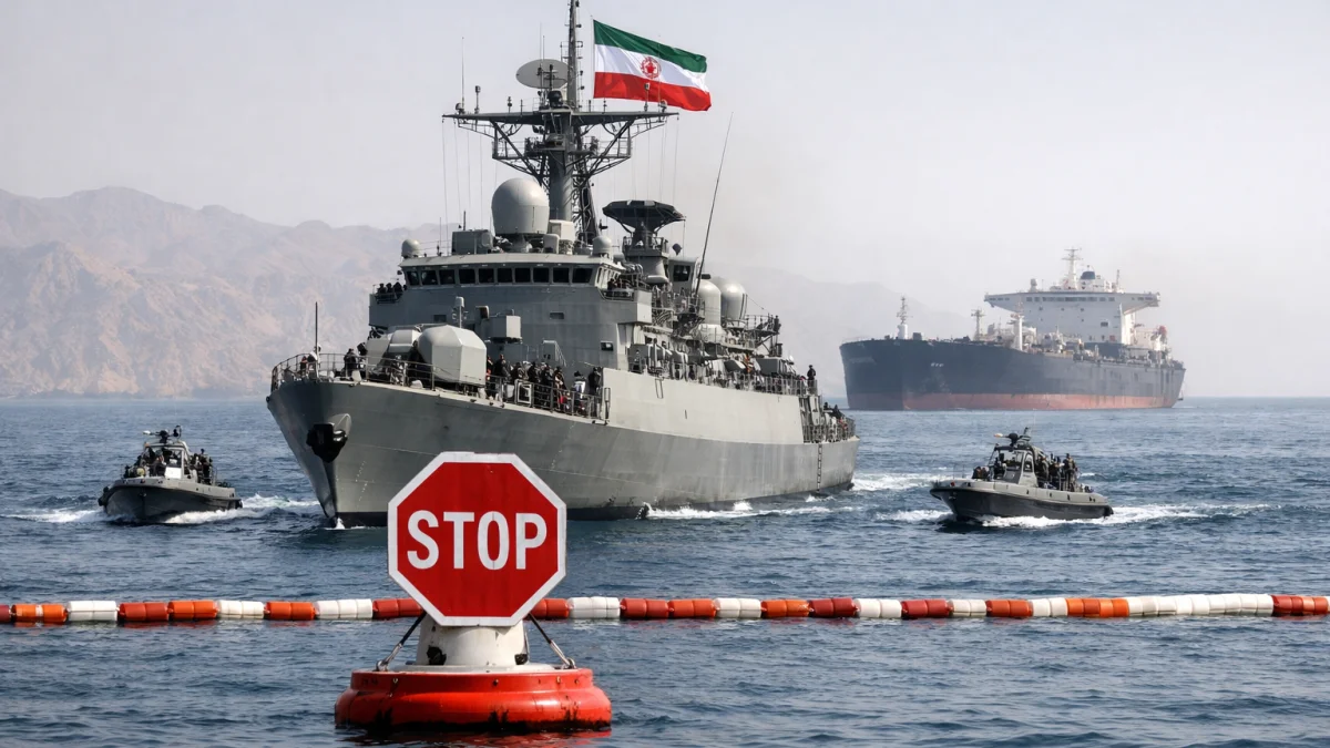 Iran Announces Closure of Strait of Hormuz Citing Violations of US Truce