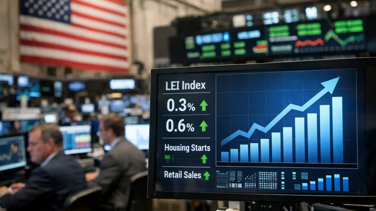 US Leading Economic Indicators Show Modest Gains in Latest Report