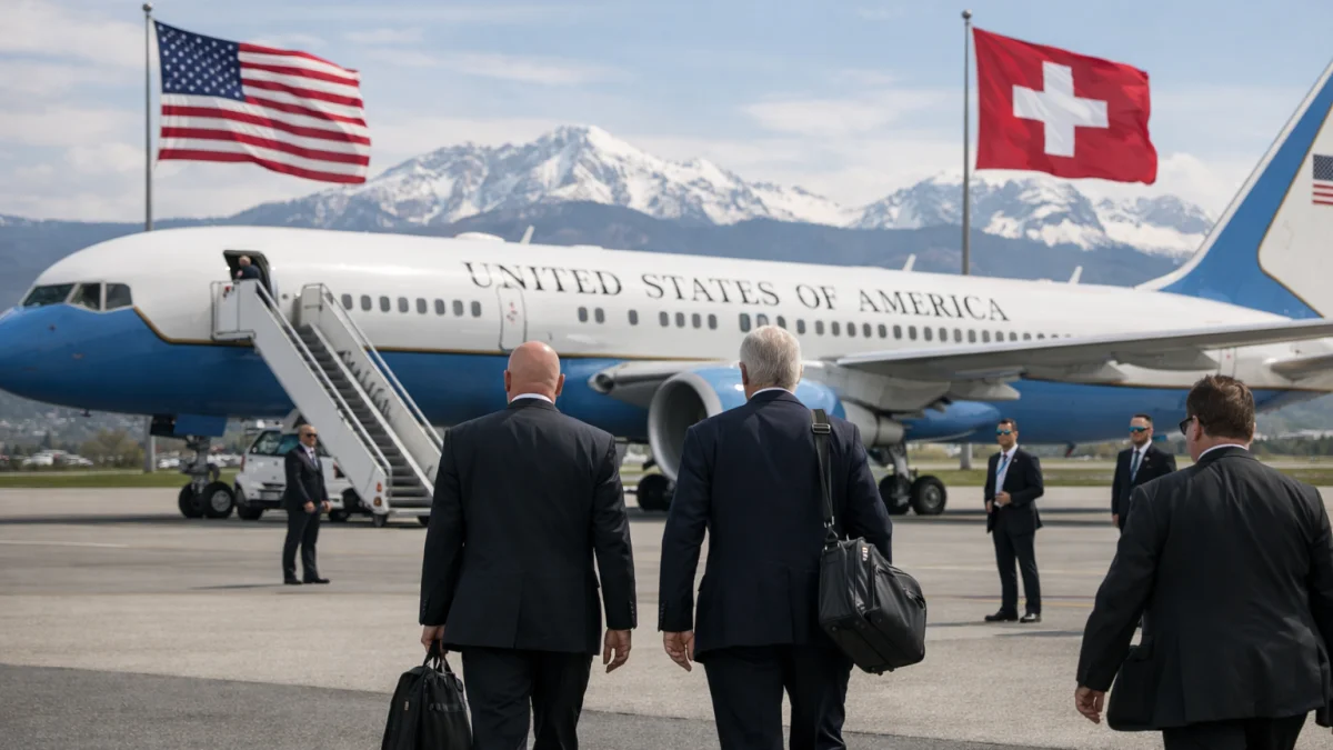 Trump Envoys Depart for Iran Peace Talks in Switzerland