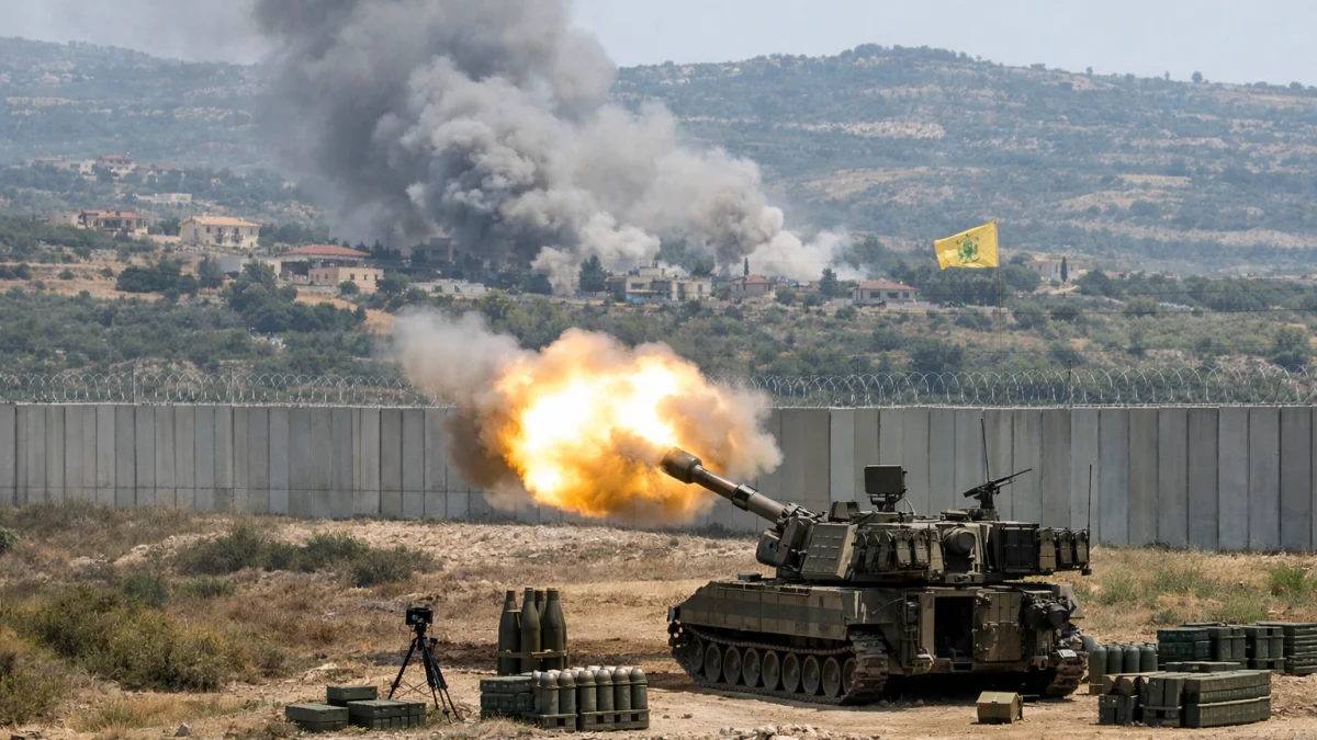 Israeli Forces Strike Southern Lebanon as Hezbollah Ceasefire Holds Uneasily