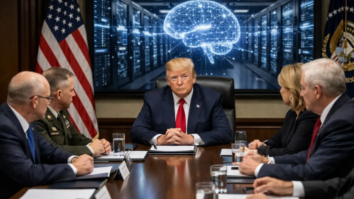 Trump States Anthropic No Longer Viewed as National Security Threat