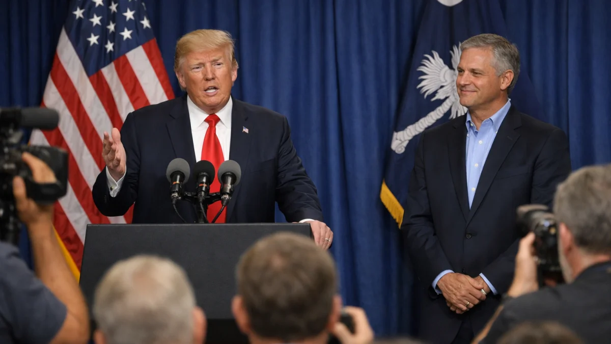 Trump Shifts Endorsement Strategy in South Carolina Governor Runoff Race