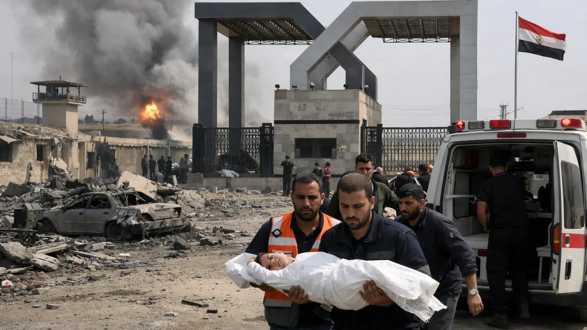 Israeli Strikes Reported in Gaza Killing Several Including Child