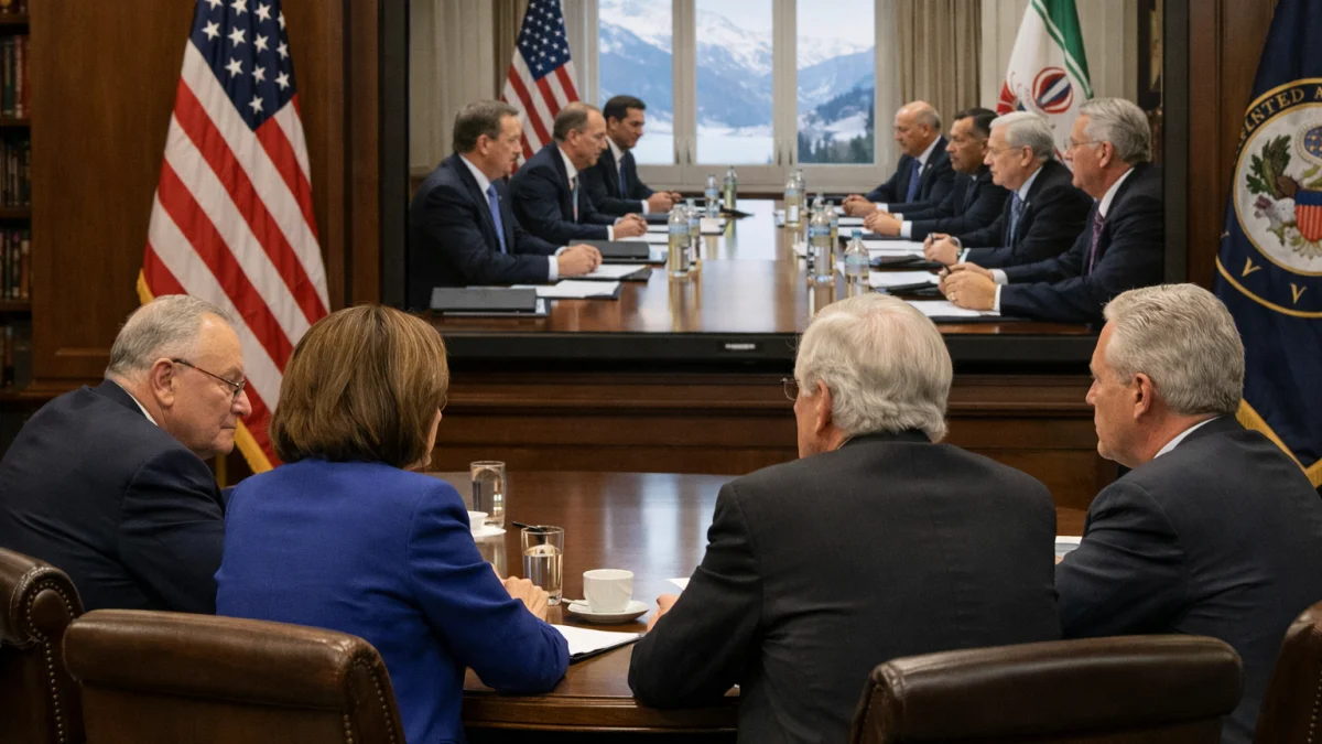 Congressional Leaders Monitor US-Iran Negotiations in Switzerland Closely