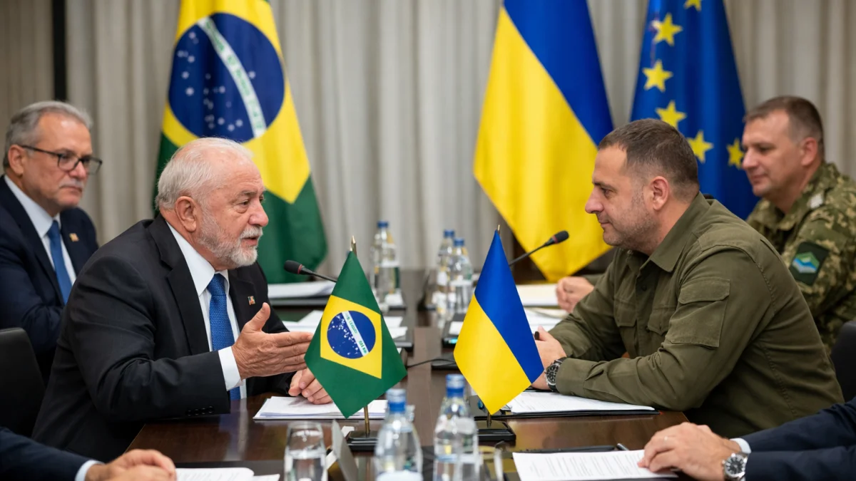Brazil Proposes Peace Initiative Accepted by Ukrainian Officials
