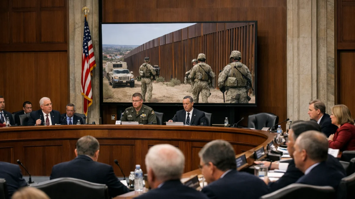 Senate Debates Future of US Military Presence on Southern Border