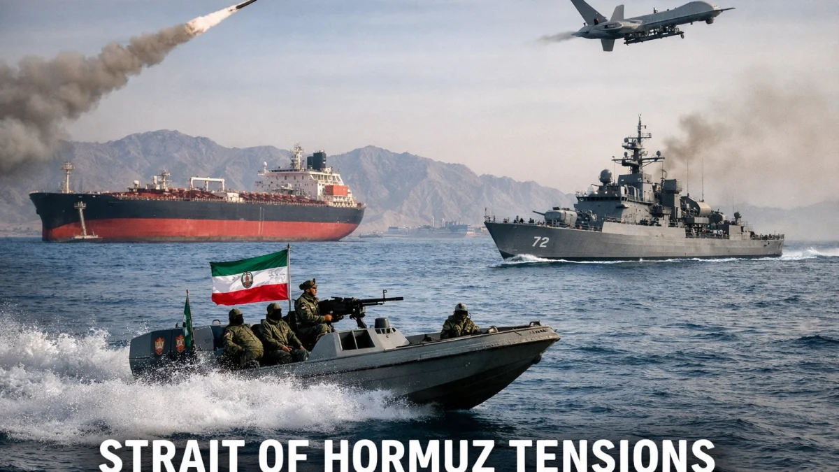 Iran Closes Strait of Hormuz as Israel-Lebanon Conflict Continues