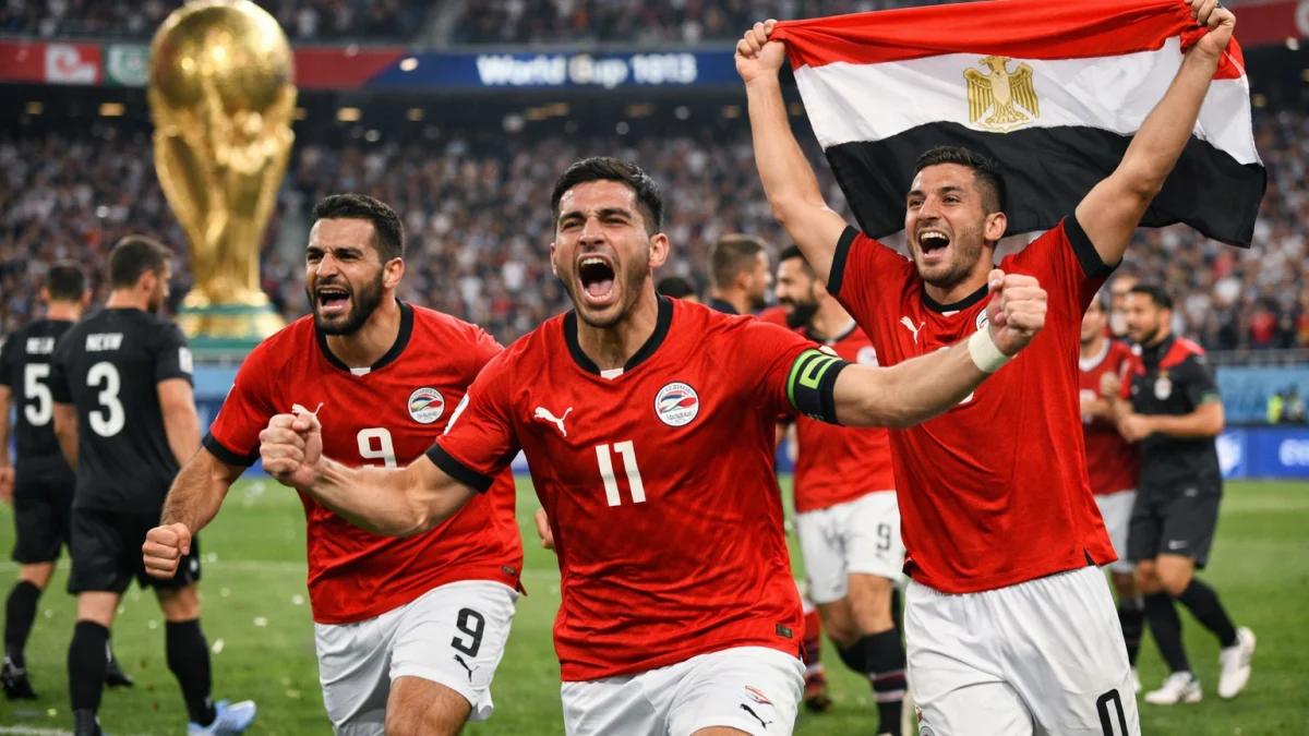 Egypt Beats New Zealand at World Cup to End 92-Year Drought