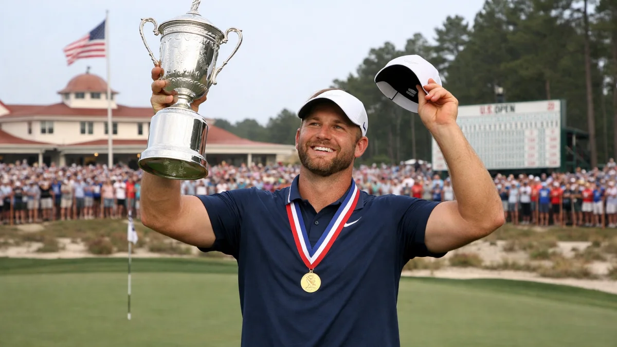 Wyndham Clark Wins US Open Golf Championship at Pinehurst
