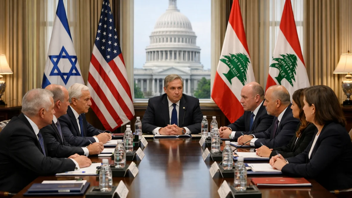 Israel and Lebanon Resume US-Mediated Ceasefire Talks in Washington