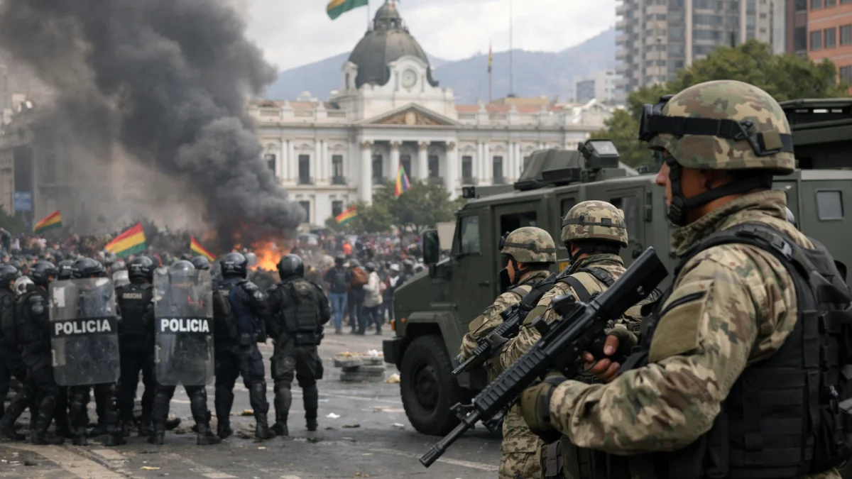 Bolivia Declares State of Emergency and Deploys Military Amid Protests