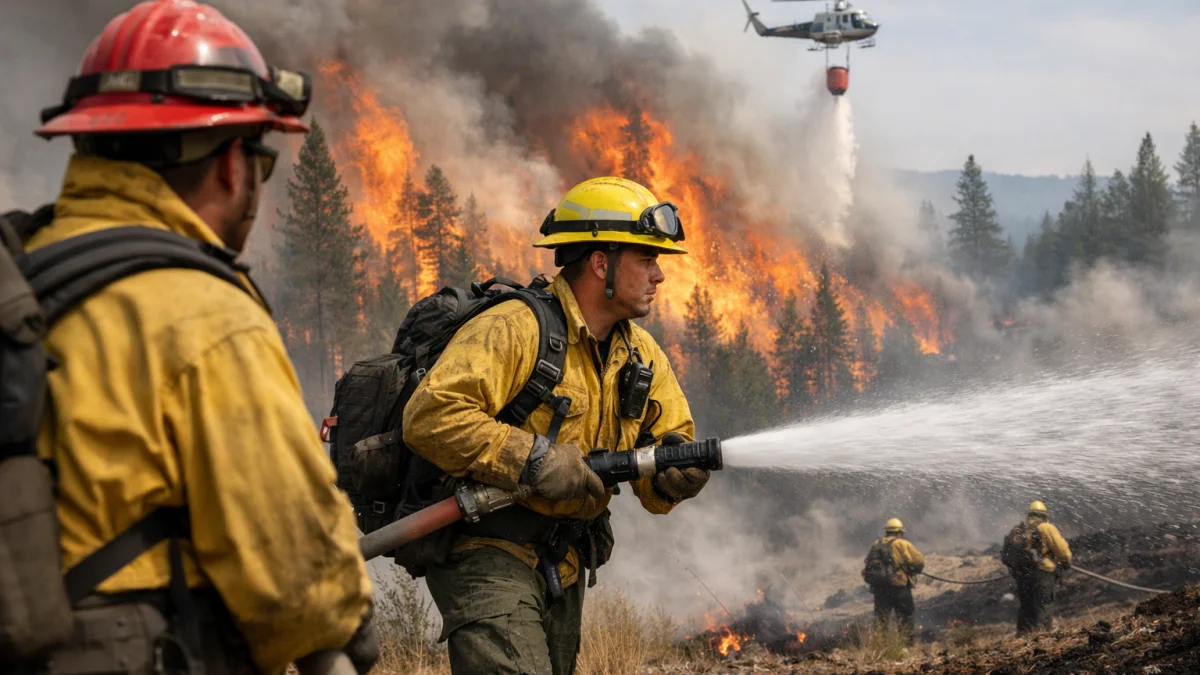 Wildfire Containment Efforts Continue Across Western US