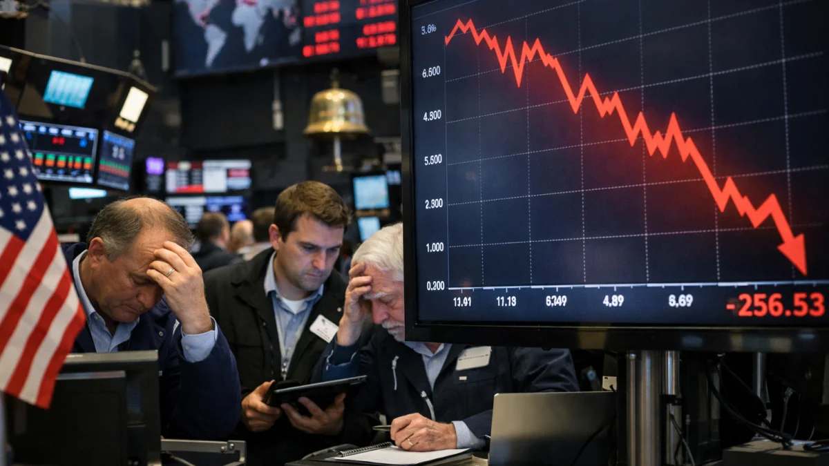 Wall Street Extends Losses as AI Valuation Concerns Spread Globally