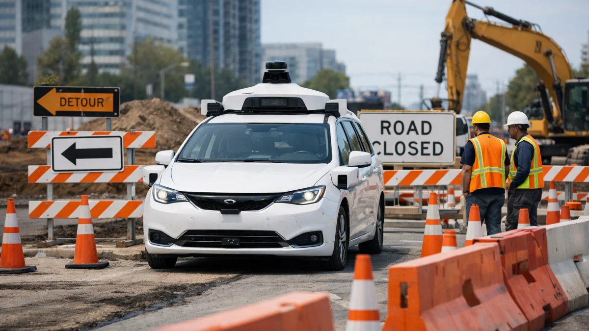 Waymo Recalls Robotaxis After Multiple Construction Zone Safety Incidents