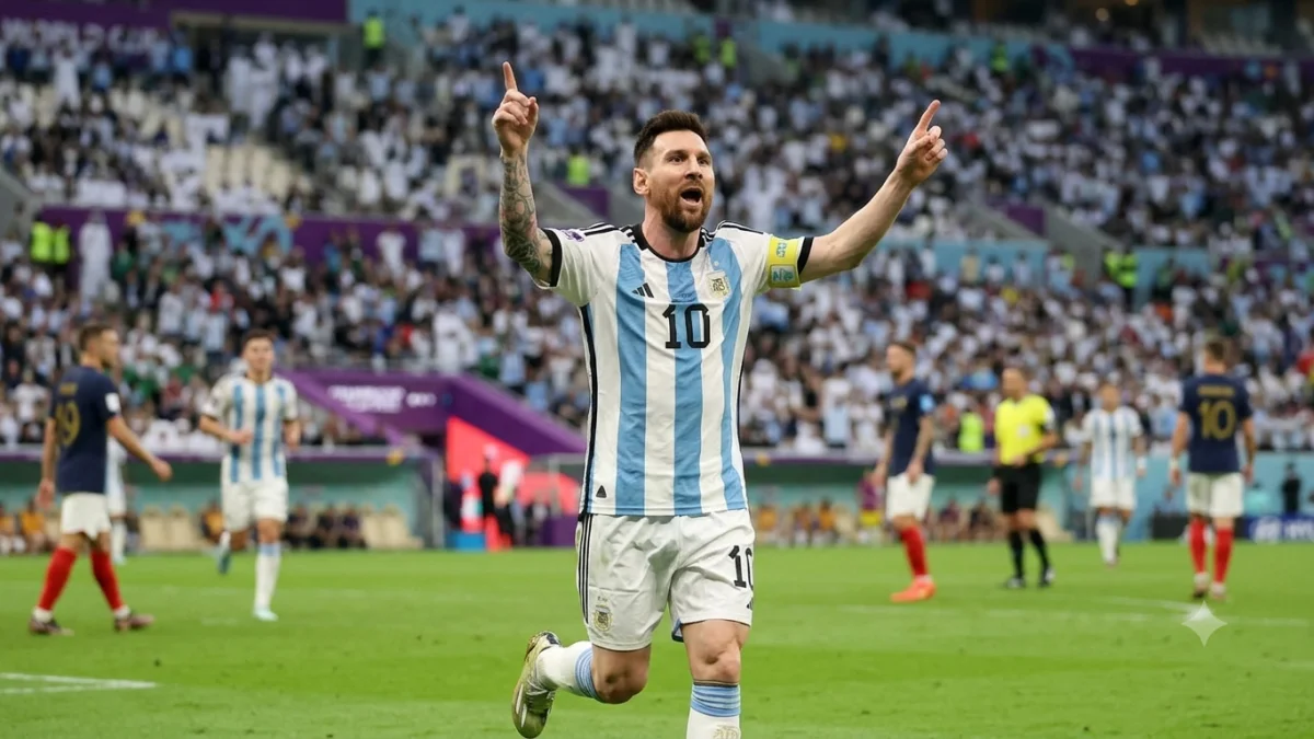 Lionel Messi Breaks World Cup All-Time Scoring Record with Two Goals Monday