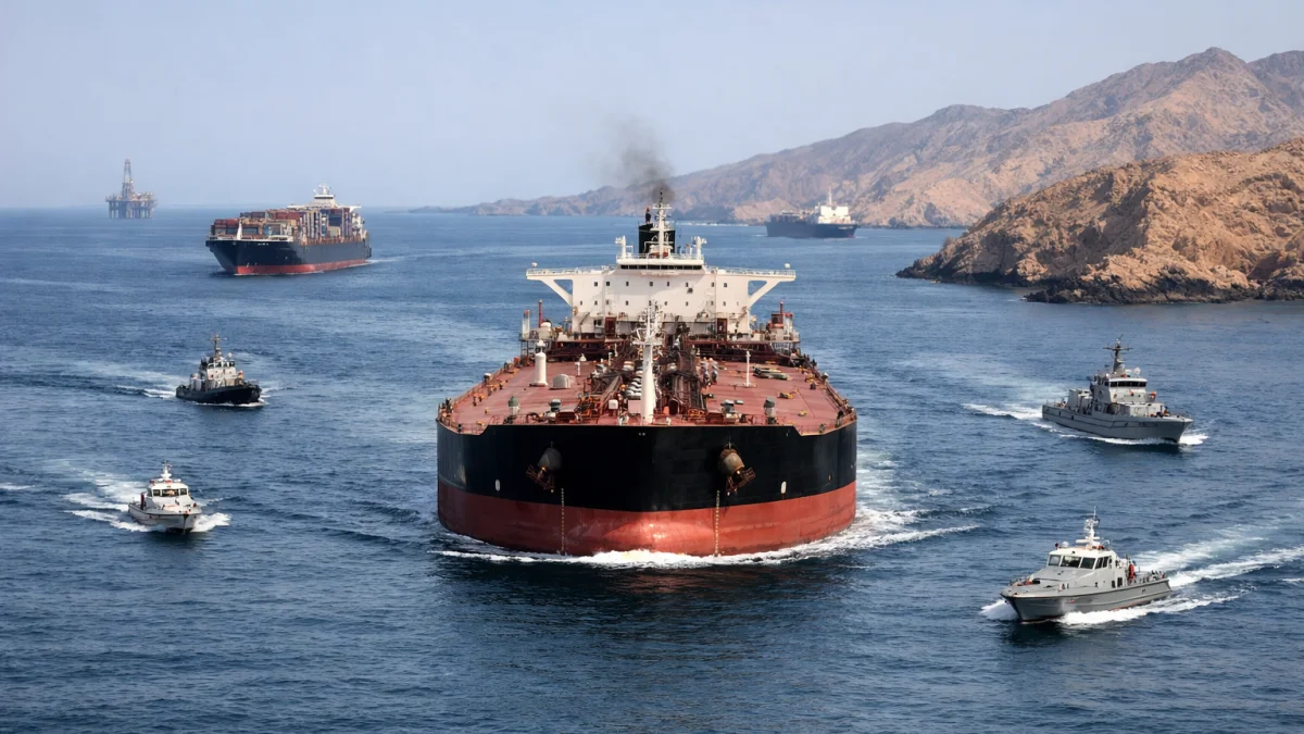 Vessel Traffic Resumes Tentative Movement Through Strait of Hormuz