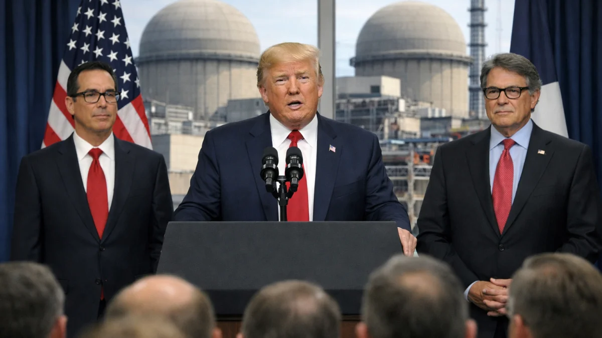 Trump Administration Announces Loans for Construction of New Nuclear Reactors