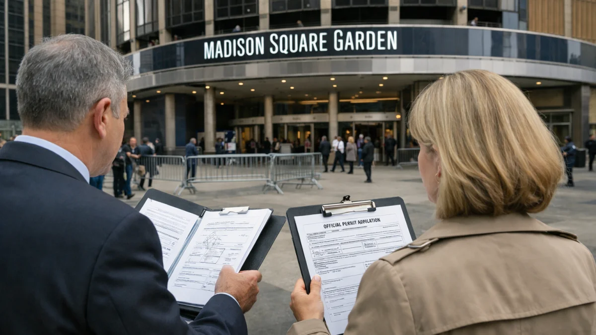 Permit Application Fuels Speculation Over Madison Square Garden Event