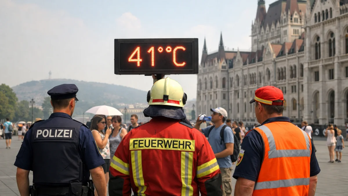 Europe's Heat Wave Intensifies With Record Temperatures Moving Eastward