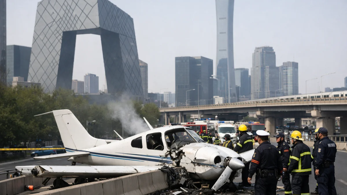 Small Plane Incident in Beijing Raises Questions on Urban Air Safety