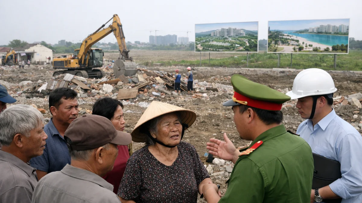 Residents of Hung Yen Navigating Land Seizures for Major Resort Development