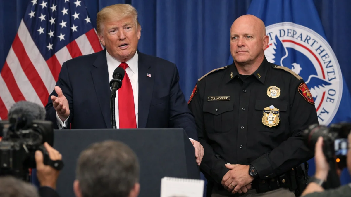 Trump Nominates State Trooper to Lead ICE as Immigration Enforcement Strategy Shifts